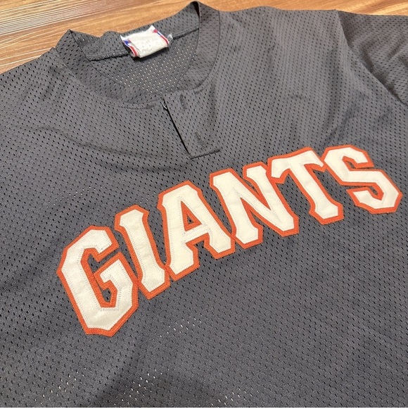 MBL Baseball San Francisco GIANTS 90 Majestic Vntg Pro Cut Diamond Collection XL - Picture 5 of 6